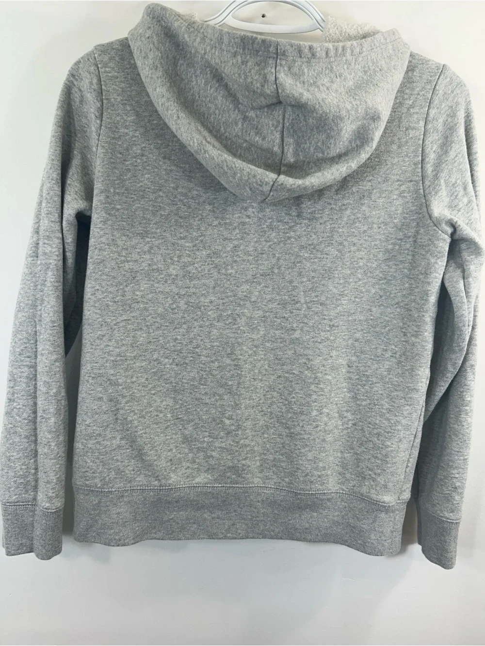 GAP Gray Hoodie with Pink Lettering